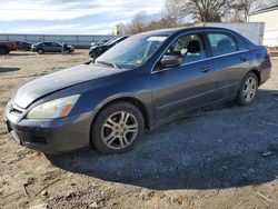 Salvage cars for sale at Chatham, VA auction: 2007 Honda Accord EX