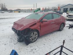 Salvage cars for sale at Barberton, OH auction: 2017 Hyundai Elantra SE