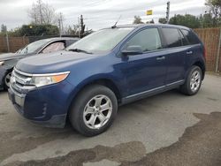 Salvage cars for sale at San Martin, CA auction: 2012 Ford Edge SE