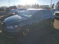 Salvage cars for sale at Denver, CO auction: 2015 Volkswagen GTI