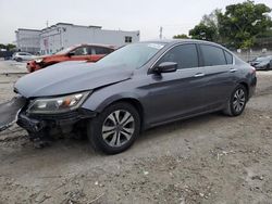 Honda Vehiculos salvage en venta: 2015 Honda Accord LX