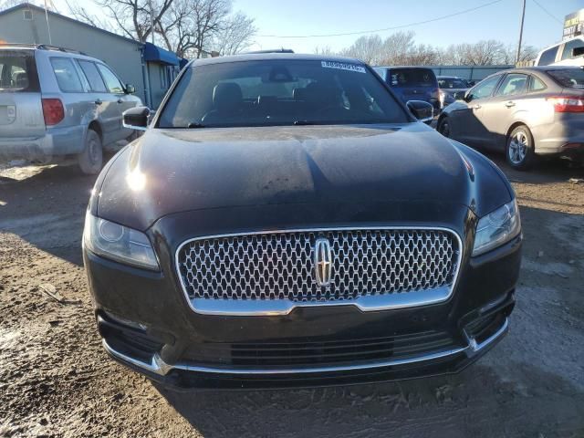 2017 Lincoln Continental Select