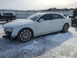 Salvage cars for sale at Fredericksburg, VA auction: 2013 Audi A8 L Quattro