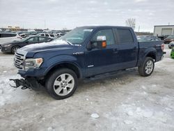 Salvage cars for sale at Kansas City, KS auction: 2013 Ford F150 Supercrew