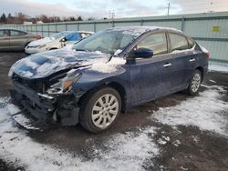 Salvage cars for sale at Pennsburg, PA auction: 2017 Nissan Sentra S