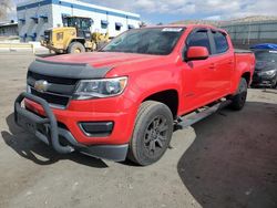 Chevrolet salvage cars for sale: 2018 Chevrolet Colorado LT