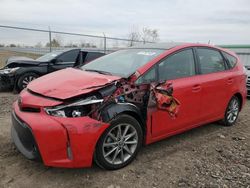 Vehiculos salvage en venta de Copart Houston, TX: 2017 Toyota Prius V