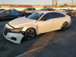 Salvage cars for sale at Van Nuys, CA auction: 2022 Honda Accord Sport