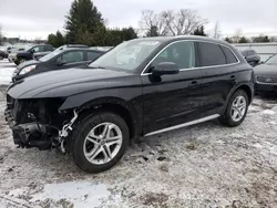 Audi salvage cars for sale: 2018 Audi Q5 Premium Plus