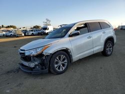 Toyota Highlander Vehiculos salvage en venta: 2014 Toyota Highlander XLE