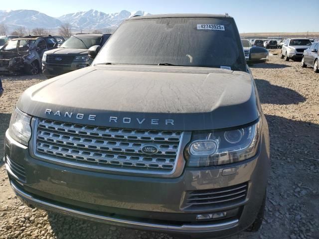 2016 Land Rover Range Rover HSE