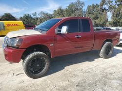 Nissan Titan xe salvage cars for sale: 2004 Nissan Titan XE