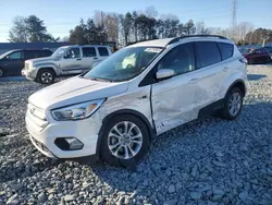 Salvage cars for sale at Mebane, NC auction: 2018 Ford Escape SE