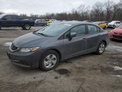 Salvage cars for sale at Ellwood City, PA auction: 2014 Honda Civic LX