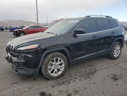 Salvage cars for sale at North Las Vegas, NV auction: 2017 Jeep Cherokee Latitude