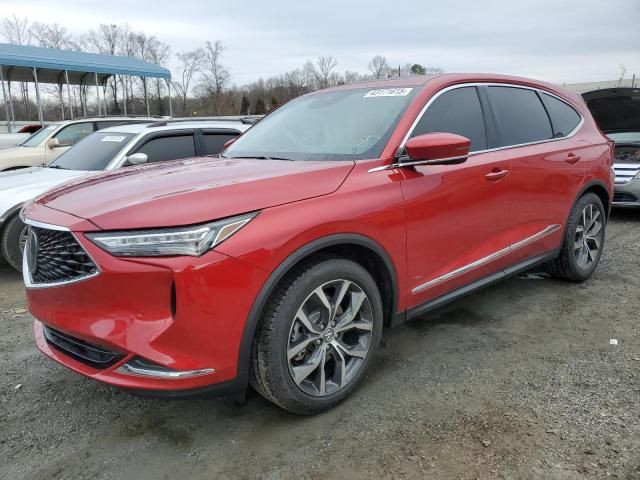 2022 Acura MDX Technology