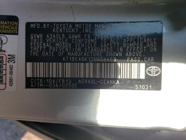 2007 Toyota Camry CE