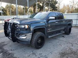 Salvage cars for sale at Savannah, GA auction: 2017 GMC Sierra K1500 SLT