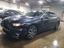 Salvage cars for sale from Copart Elgin, IL: 2018 Chevrolet Malibu LT