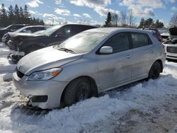 Salvage cars for sale from Copart Ontario Auction, ON: 2010 Toyota Corolla Matrix S