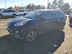 Salvage cars for sale at Denver, CO auction: 2021 KIA Sportage LX