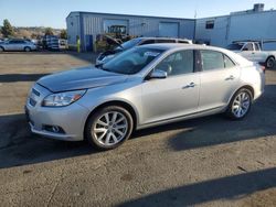 Salvage cars for sale at Vallejo, CA auction: 2013 Chevrolet Malibu LTZ