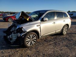 Salvage cars for sale at Houston, TX auction: 2019 Mitsubishi Outlander SE