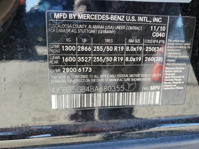 2011 Mercedes-Benz ML 350