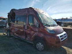 Salvage trucks for sale at Corpus Christi, TX auction: 2018 Dodge RAM Promaster 3500 3500 High