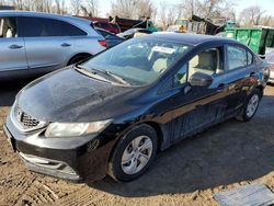 Salvage cars for sale at Baltimore, MD auction: 2015 Honda Civic LX