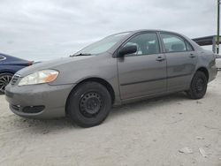 Salvage cars for sale from Copart West Palm Beach, FL: 2008 Toyota Corolla CE