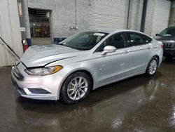 Salvage cars for sale at auction: 2017 Ford Fusion SE