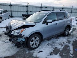 Salvage cars for sale at Cahokia Heights, IL auction: 2015 Subaru Forester 2.5I Premium