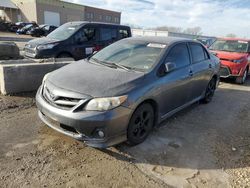 Salvage cars for sale at Kansas City, KS auction: 2011 Toyota Corolla Base