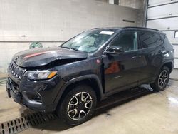 Jeep salvage cars for sale: 2024 Jeep Compass Trailhawk