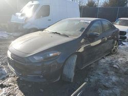 Salvage cars for sale at Waldorf, MD auction: 2015 Dodge Dart GT