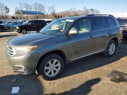 Salvage cars for sale at Spartanburg, SC auction: 2013 Toyota Highlander Base