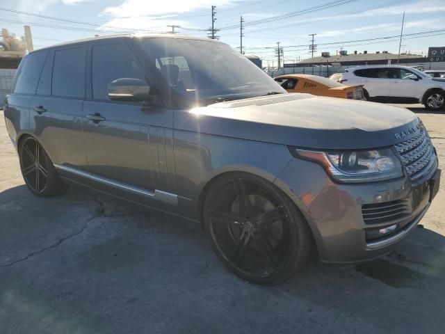 2016 Land Rover Range Rover Supercharged