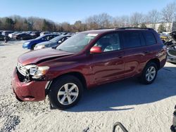 Toyota salvage cars for sale: 2009 Toyota Highlander