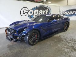 Chevrolet Corvette salvage cars for sale: 2017 Chevrolet Corvette Stingray Z51 2LT