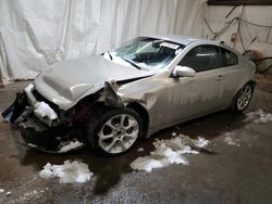 Salvage cars for sale at Ebensburg, PA auction: 2004 Infiniti G35