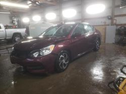 Salvage cars for sale at Pekin, IL auction: 2016 Honda Accord LX