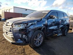 Salvage cars for sale at New Britain, CT auction: 2018 Toyota Highlander SE