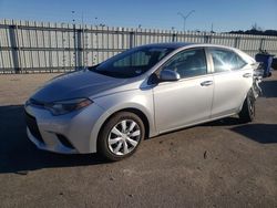 Salvage cars for sale at Dunn, NC auction: 2014 Toyota Corolla L