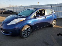 Nissan salvage cars for sale: 2017 Nissan Leaf S