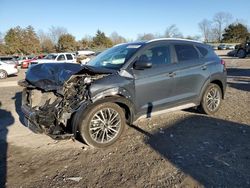 Salvage cars for sale at auction: 2021 Hyundai Tucson Limited