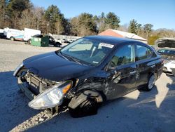 Salvage cars for sale at Mendon, MA auction: 2018 Nissan Versa S