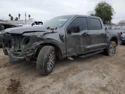 Salvage cars for sale at Mercedes, TX auction: 2022 Ford F150 Supercrew