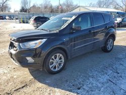 Salvage cars for sale from Copart Wichita, KS: 2019 Ford Escape SE