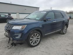 Ford Explorer Limited salvage cars for sale: 2017 Ford Explorer Limited